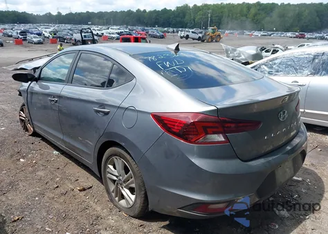 2019 Hyundai Elantra Sel z USA, uszkodzony, nr VIN KMHD84LF9KU875537